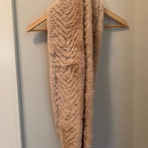 Yves Salomon Rabbit Fur Snood/Scarf